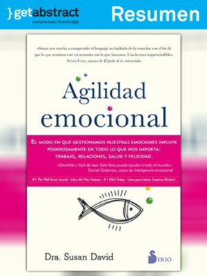 cover image of Agilidad emocional (resumen)